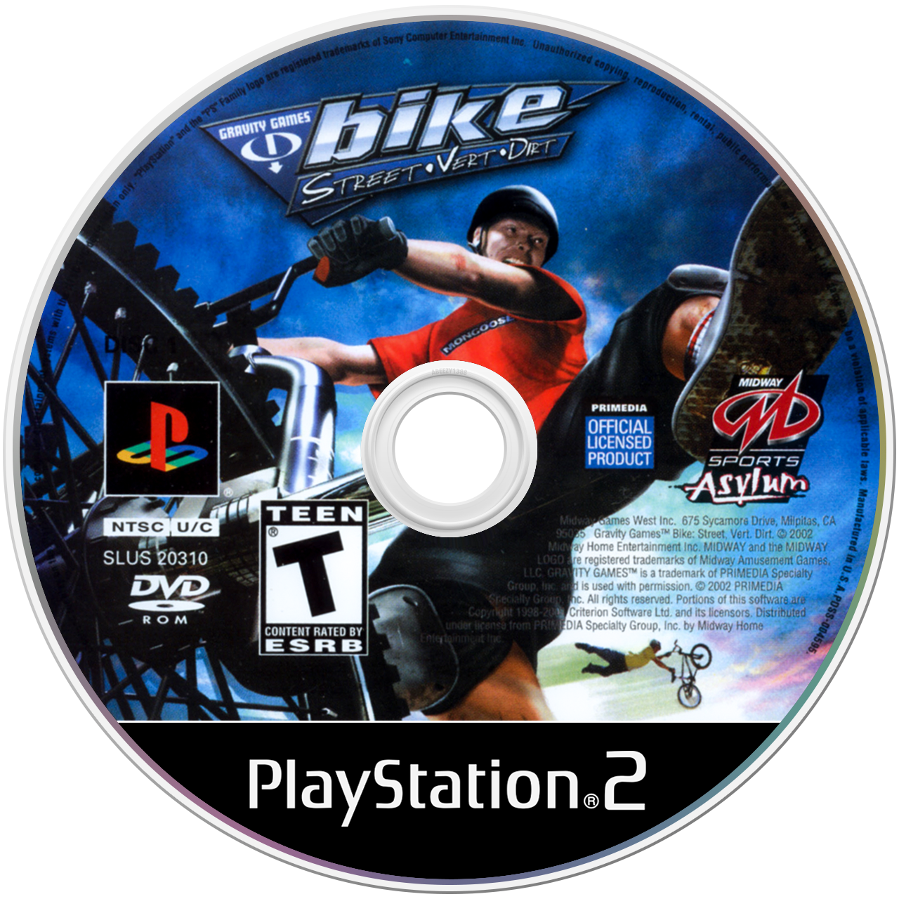 Gravity Games Bike Street Vert Dirt media 5 for Playstation 2